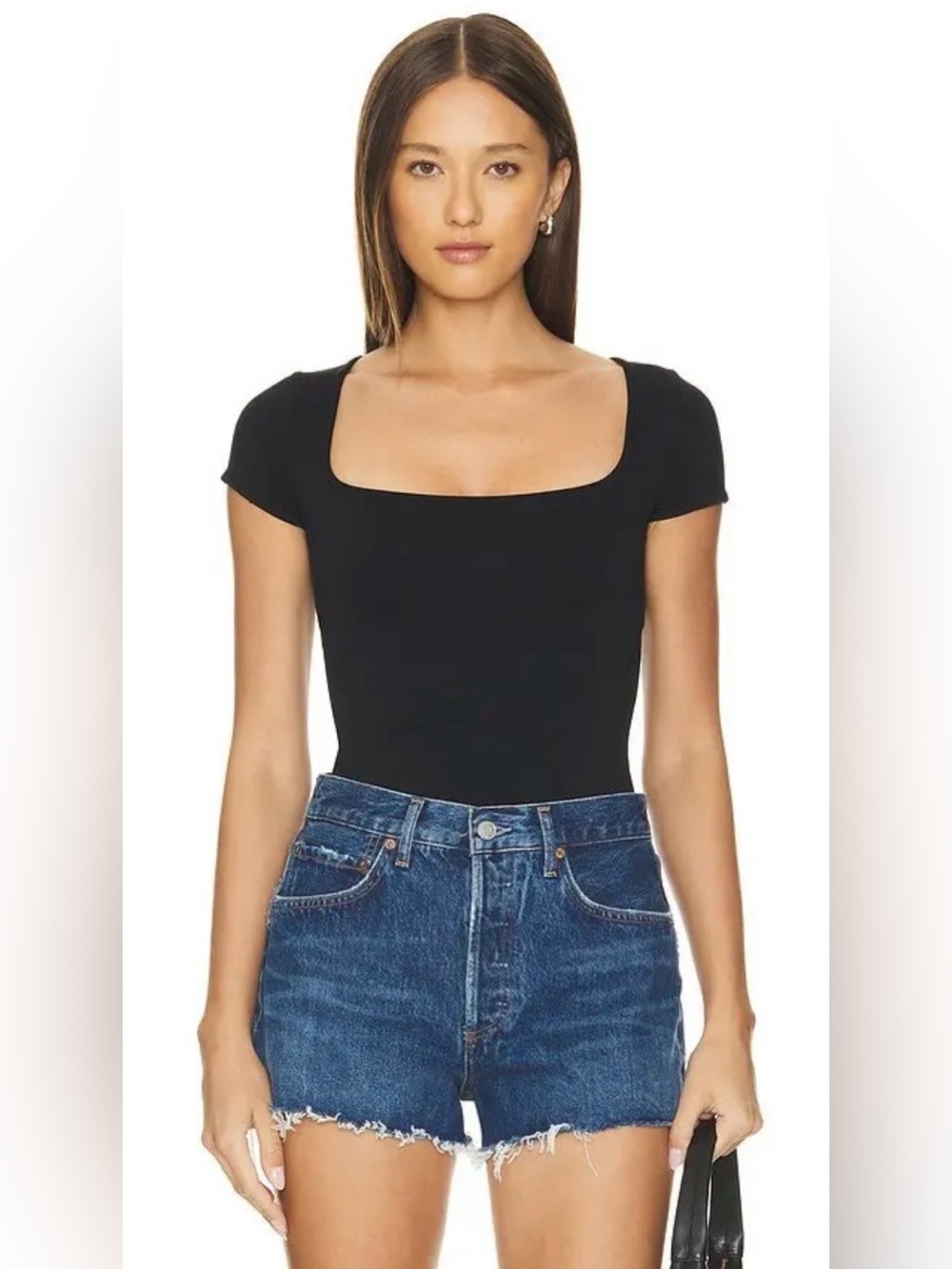 Free People Clean Lines Sunfade Baby Tee